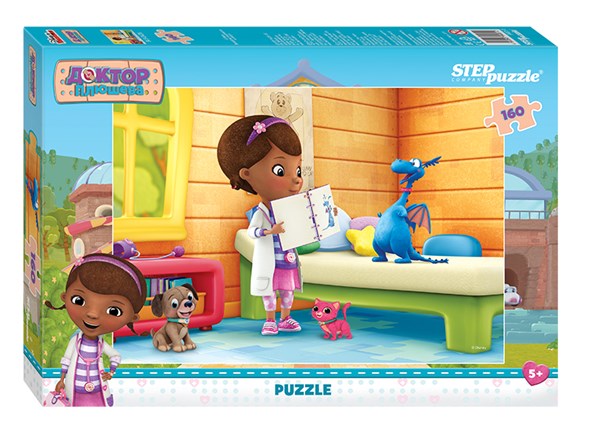 Step Puzzle (94051) - "Doc McStuffins" - 160 brikker puslespil