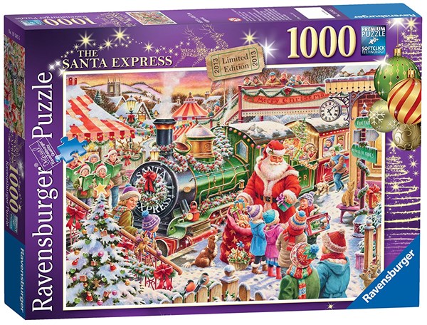 Ravensburger (19345) - "The Santa Express" - 1000 brikker puslespil