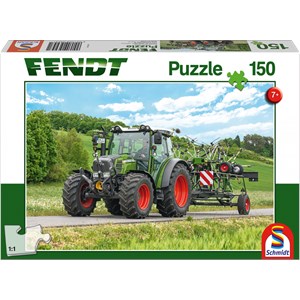 Schmidt Spiele (56257) - "Fendt Vario Traktor" - 150 brikker puslespil