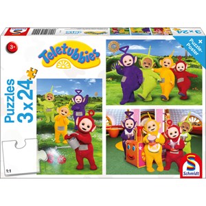 Schmidt Spiele (56244) - "Teletubbies" - 24 brikker puslespil