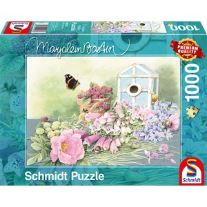 Schmidt Spiele (59570) - Marjolein Bastin: "Summer Home" - 1000 brikker puslespil