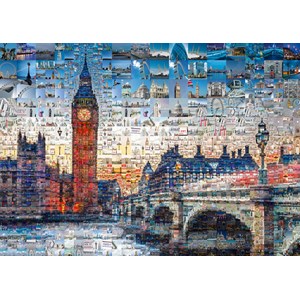 Schmidt Spiele (59579) - Charis Tsevis: "London" - 1000 brikker puslespil