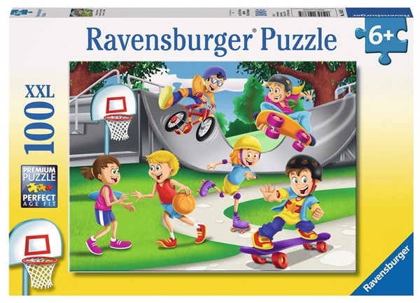 Ravensburger (10687) - "Skateboarding" - 100 brikker puslespil