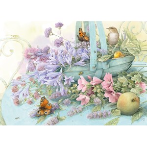 Schmidt Spiele (59572) - Marjolein Bastin: "Flower Basket" - 1000 brikker puslespil