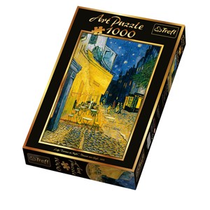 Trefl (10290) - Vincent van Gogh: "Café Terrace at Night" - 1000 brikker puslespil