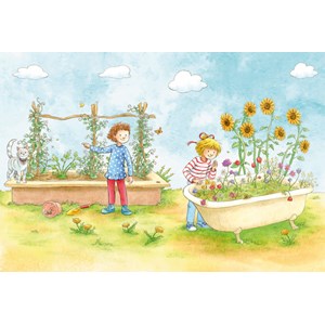 Schmidt Spiele (56258) - "Conni in the Flower Garden" - 40 brikker puslespil