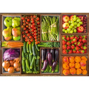 Schmidt Spiele (58308) - "Fresh from the Market" - 1000 brikker puslespil