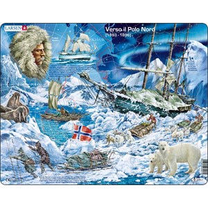Larsen (NB7-IT) - "Towards the North Pole - IT" - 65 brikker puslespil