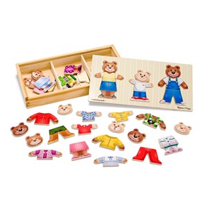 Melissa and Doug (3770) - "Bear Family Dress-Up"