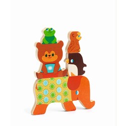 Djeco (01056) - "Woodypile" - 5 brikker puslespil