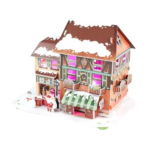 Cubic Fun (P650h) - "Christmas Accessories Shop" - 46 brikker puslespil
