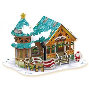 Cubic Fun (P649h) - "Christmas Dessert Shop" - 43 brikker puslespil