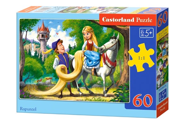 Castorland (B-066124) - "Rapunzel" - 60 brikker puslespil