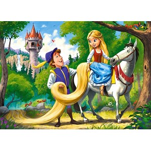 Castorland (B-066124) - "Rapunzel" - 60 brikker puslespil