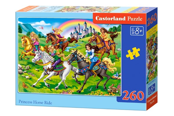 Castorland (B-27507) - "Princess Horse Ride" - 260 brikker puslespil