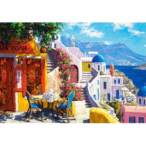 Castorland (C-104130) - "Afternoon on the Aegean Sea" - 1000 brikker puslespil