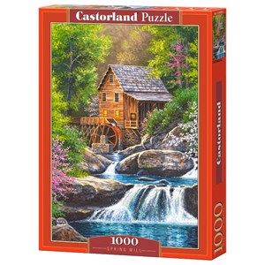 Castorland (C-104055) - "Spring Mill" - 1000 brikker puslespil