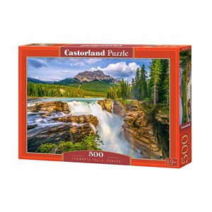 Castorland (B-53117) - "Sunwapta Falls, Canada" - 500 brikker puslespil