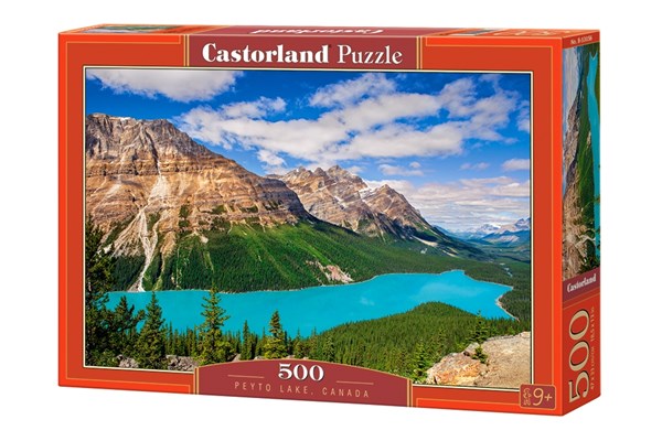Castorland (B-53056) - "Peyto Lake, Canada" - 500 brikker puslespil