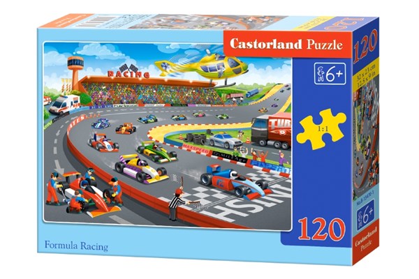 Castorland (B-13470) - "Formula Racing" - 120 brikker puslespil