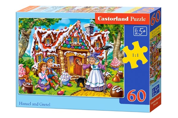 Castorland (B-066094) - "Hansel and Gretel" - 60 brikker puslespil