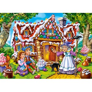 Castorland (B-066094) - "Hansel and Gretel" - 60 brikker puslespil