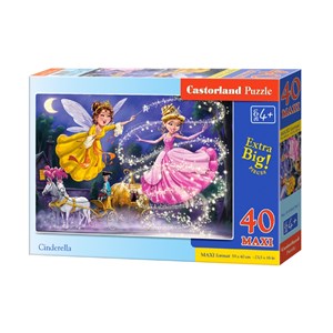 Castorland (B-040278) - "Cinderella" - 40 brikker puslespil