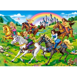 Castorland (B-111053) - "Princess Horse Ride" - 100 brikker puslespil