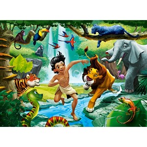 Castorland (B-111022) - "Jungle Book" - 100 brikker puslespil