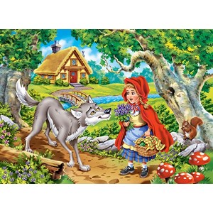 Castorland (B-070015) - "Little Red Riding Hood" - 70 brikker puslespil