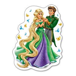 Castorland (B-04461) - "Princesses in Love" - 4 5 6 7 brikker puslespil