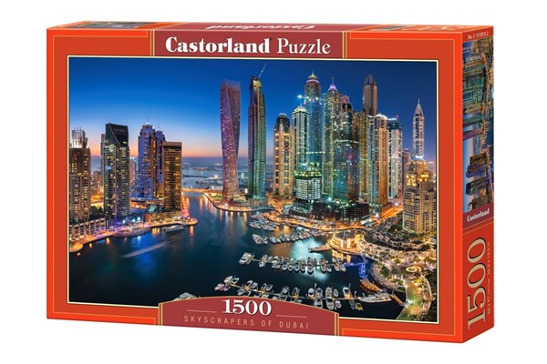 Castorland (C-151813) - "Skyscrapers of Dubai" - 1500 brikker puslespil