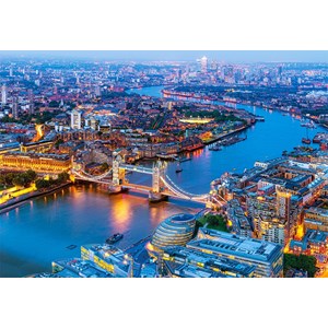 Castorland (C-104291) - "Udsigt over London" - 1000 brikker puslespil