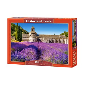 Castorland (C-104284) - "Lavender Field in Provence, France" - 1000 brikker puslespil