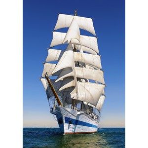 Castorland (C-104239) - "Under Full Sail" - 1000 brikker puslespil