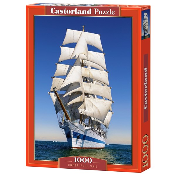 Castorland (C-104239) - "Under Full Sail" - 1000 brikker puslespil