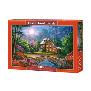 Castorland (C-104208) - "Cottage in the Moon Garden" - 1000 brikker puslespil