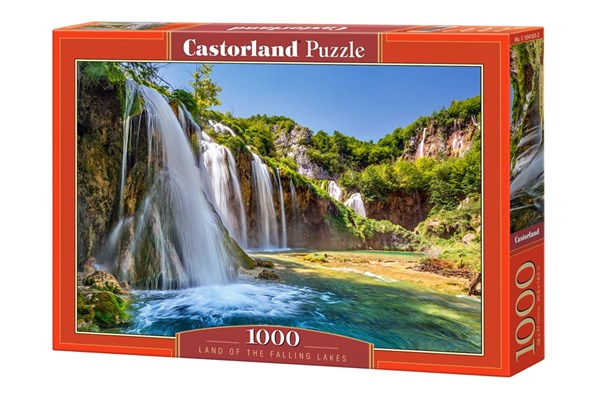 Castorland (C-104185) - "Land of the Falling Lakes" - 1000 brikker puslespil
