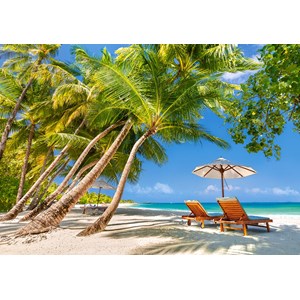 Castorland (B-53100) - "Leisure in Paradise" - 500 brikker puslespil