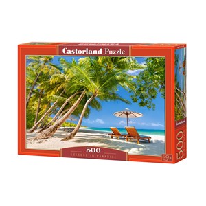 Castorland (B-53100) - "Leisure in Paradise" - 500 brikker puslespil