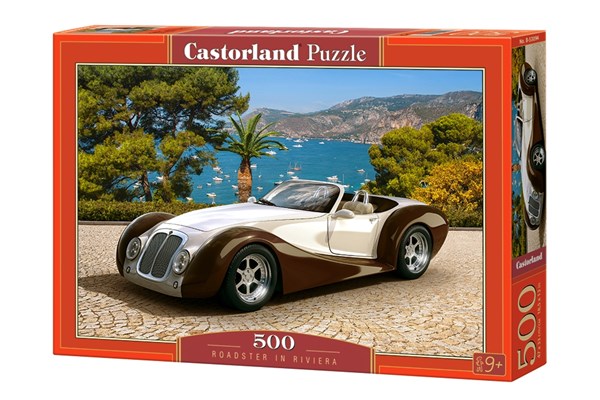 Castorland (B-53094) - "Roadster in Riviera" - 500 brikker puslespil