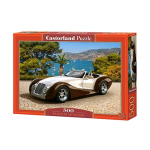 Castorland (B-53094) - "Roadster in Riviera" - 500 brikker puslespil