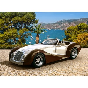 Castorland (B-27538) - "Roadster in Riviera" - 260 brikker puslespil