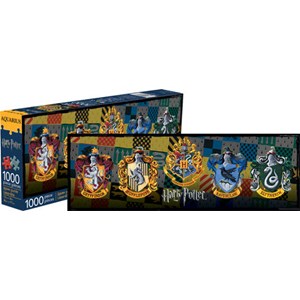 Aquarius (73029) - "Harry Potter - Crests" - 1000 brikker puslespil