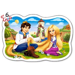 Castorland (B-005093) - "Fairytale Love" - 3 4 6 9 brikker puslespil