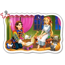 Castorland (B-005093) - "Fairytale Love" - 3 4 6 9 brikker puslespil