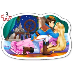 Castorland (B-005093) - "Fairytale Love" - 3 4 6 9 brikker puslespil