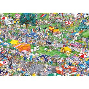 Heye (29888) - Roger Blachon: "Cycle Race" - 1000 brikker puslespil