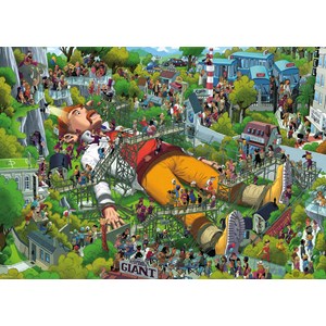 Heye (29886) - Uli Oesterle: "Gulliver" - 1000 brikker puslespil