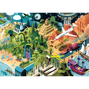 Heye (29883) - Alexandre Clerisse: "Steven Spielberg Films" - 1000 brikker puslespil